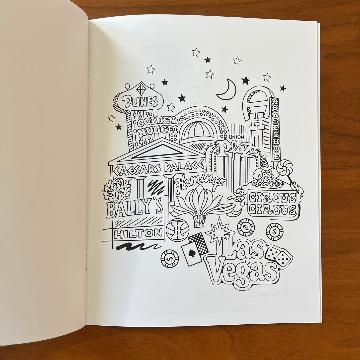 Las Vegas Coloring Book