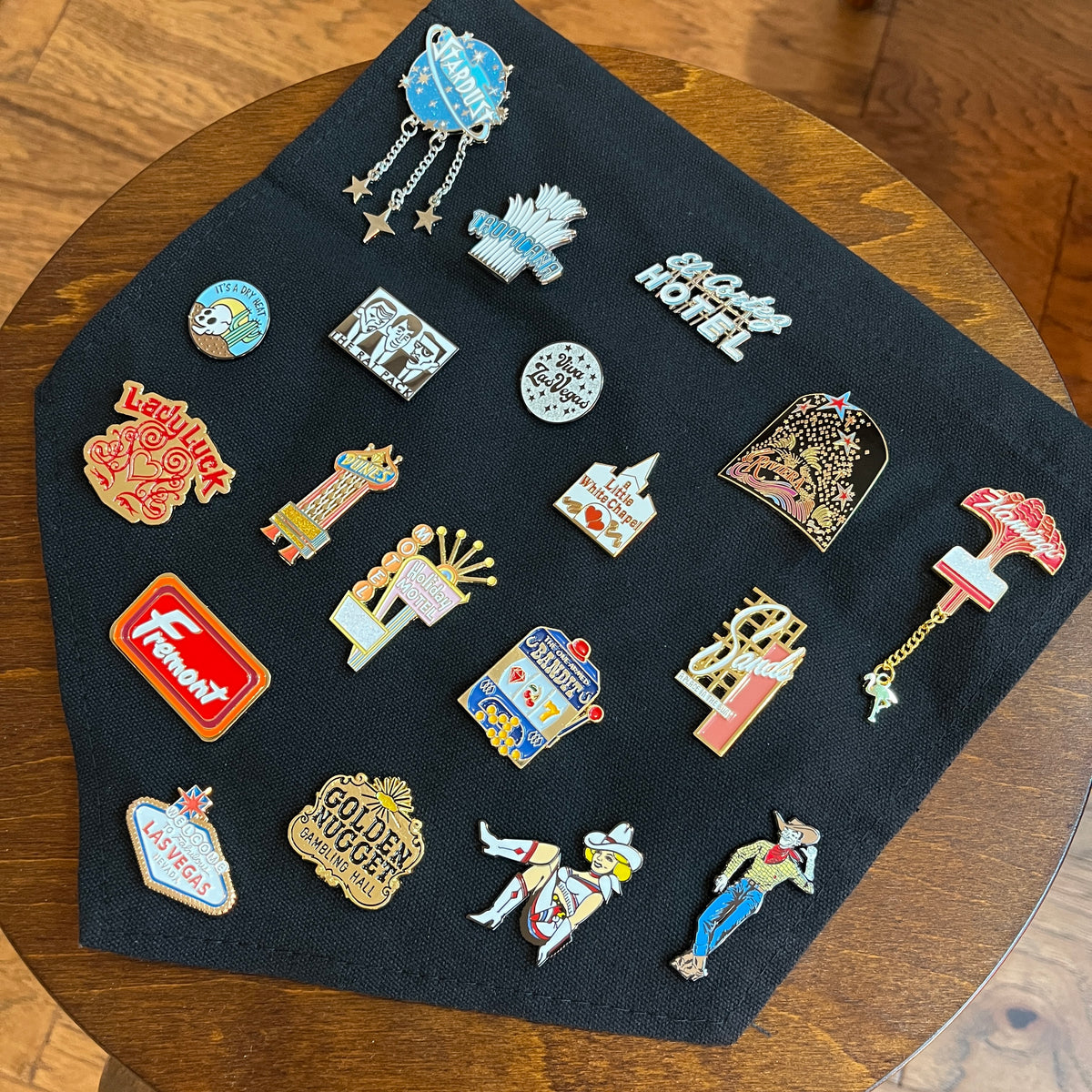 Las Vegas Casino Pin Banner Collection - Customizable
