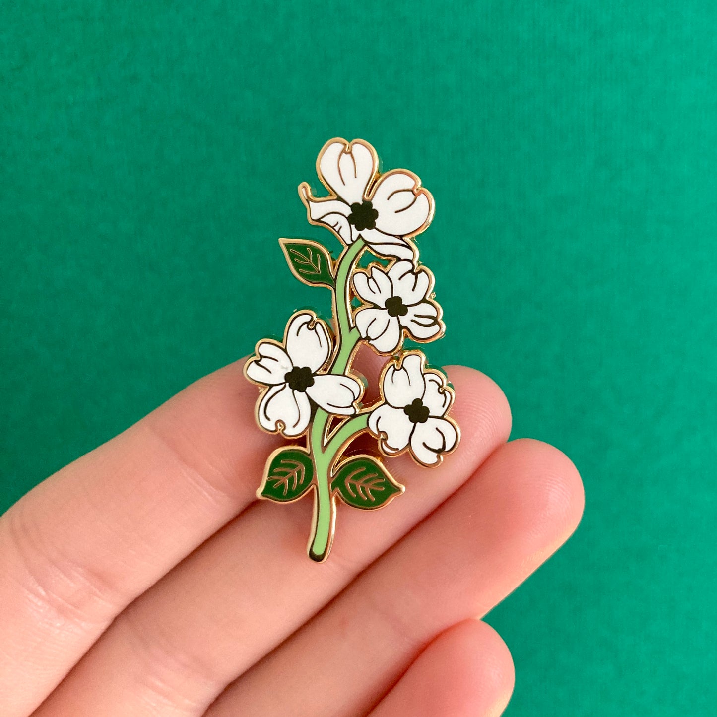 Blooming Flower Pin