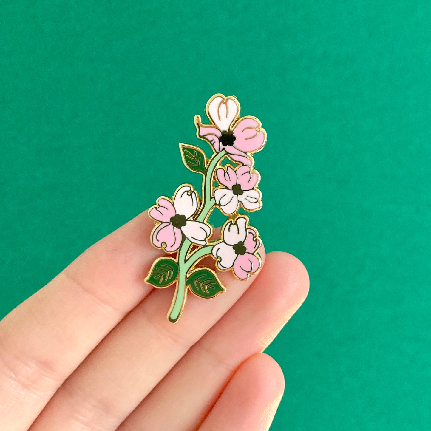 Blooming Flower Pin