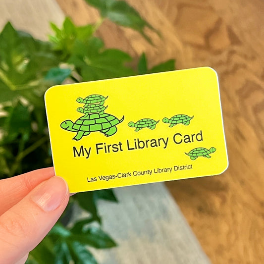 My First Library Card Sticker