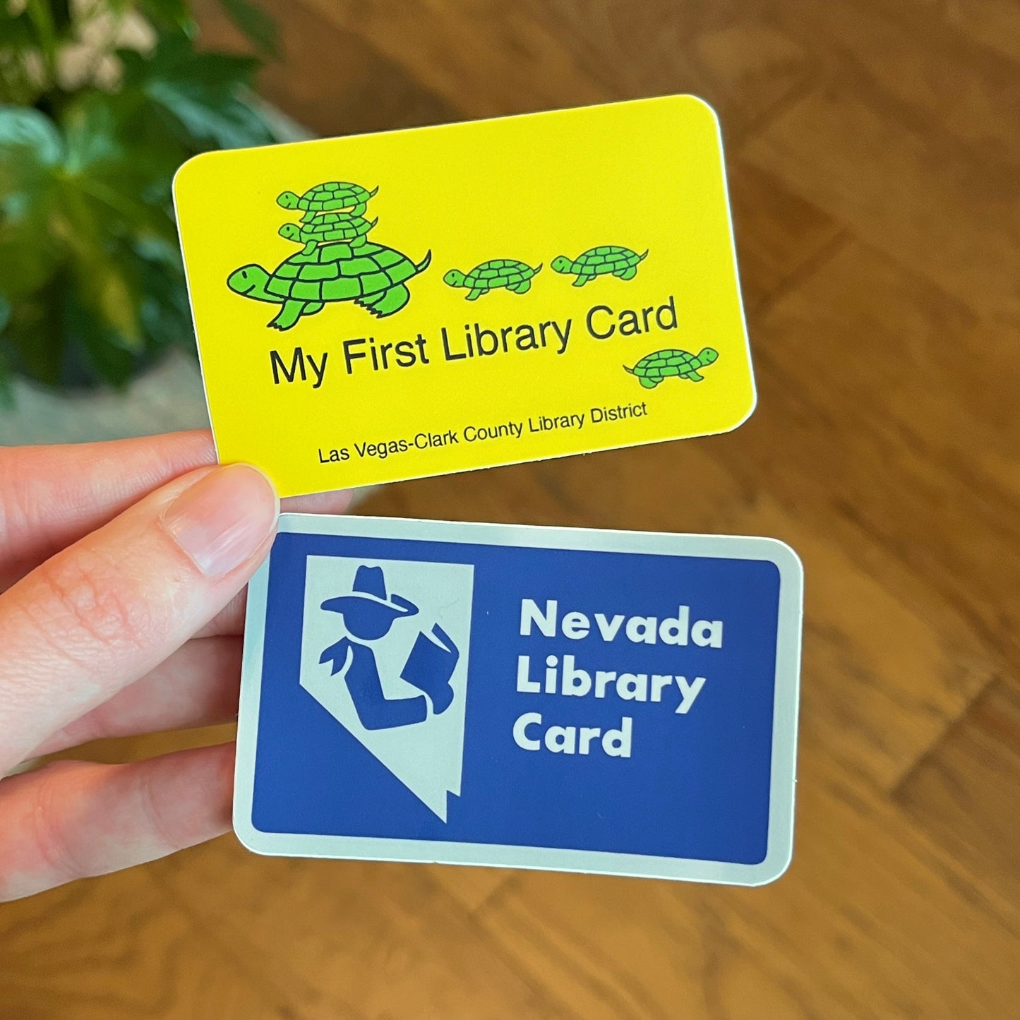 My First Library Card Sticker