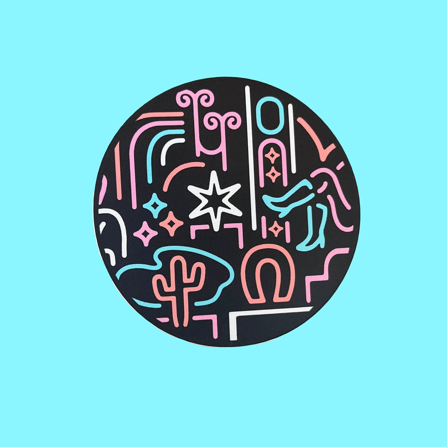 Neon Sticker