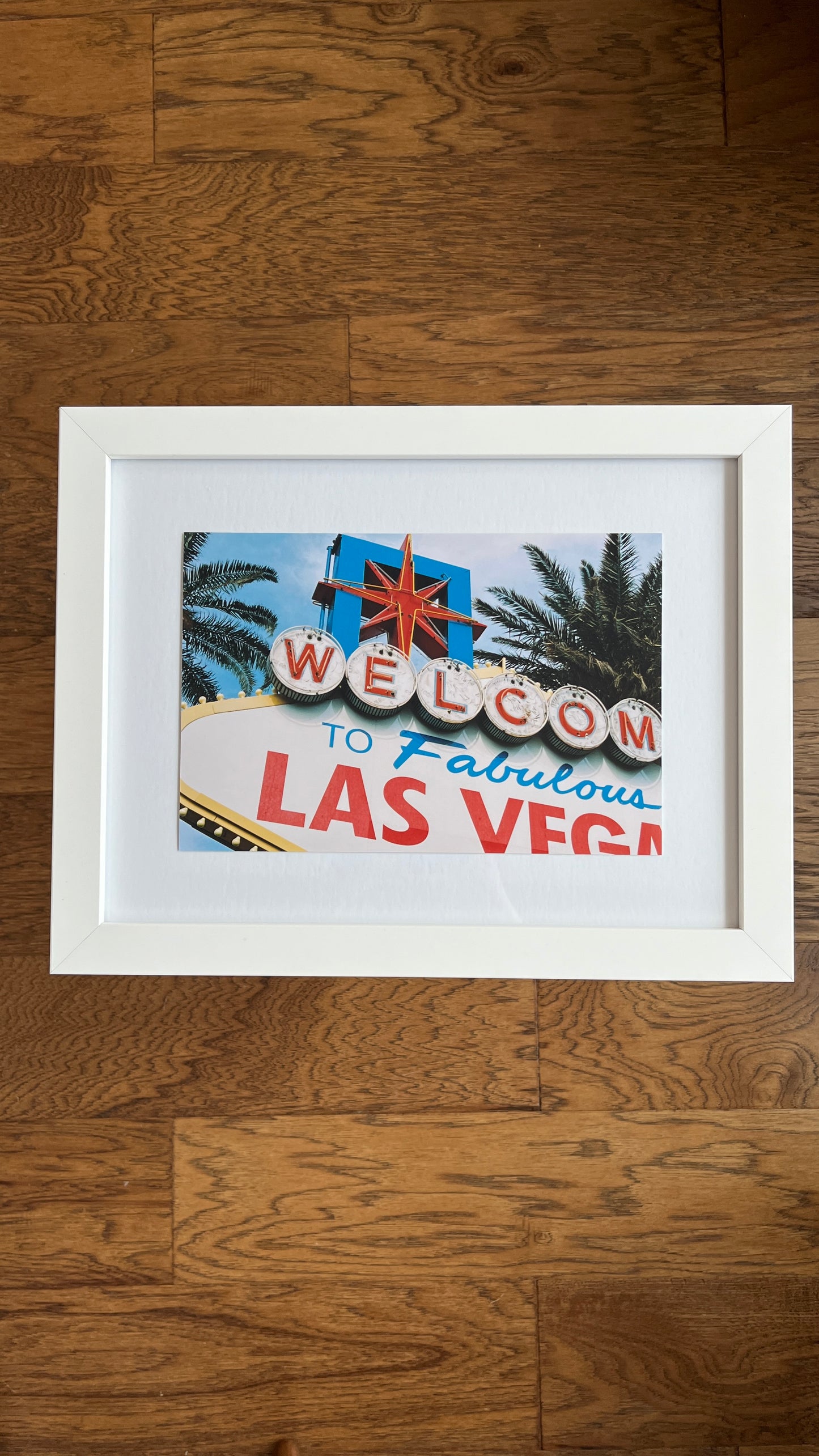Welcome To Las Vegas Sign 8x12" Photo Print