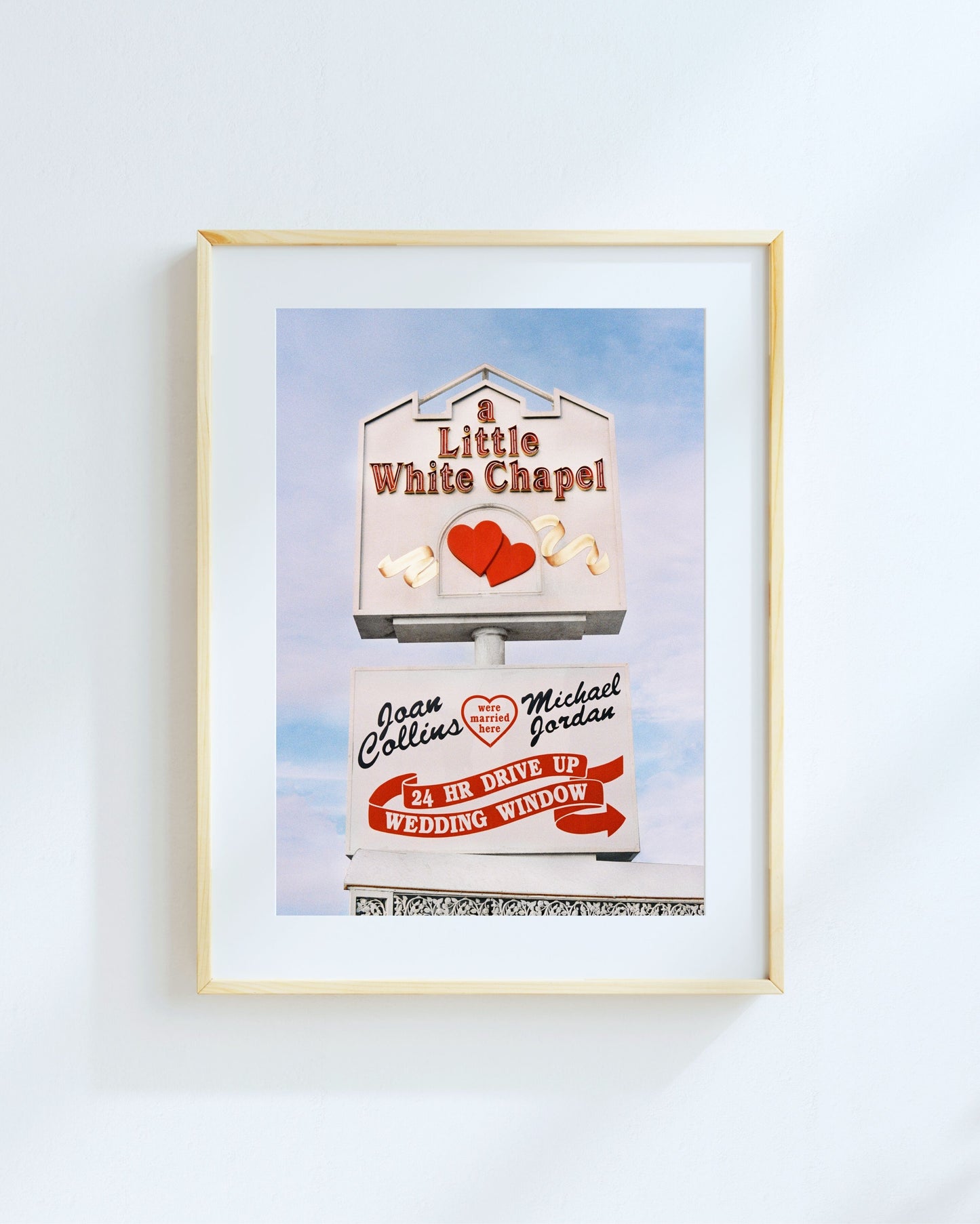 Little White Chapel Photo Print