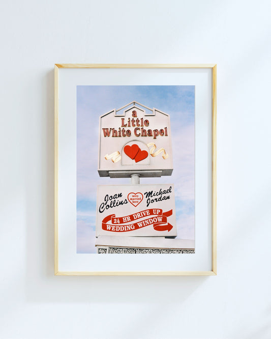 Little White Chapel Photo Print 8x12"