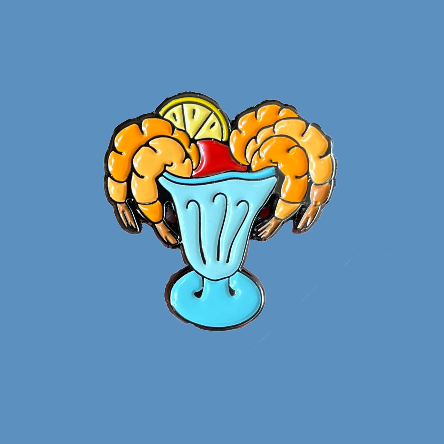 Shrimp Cocktail Pin