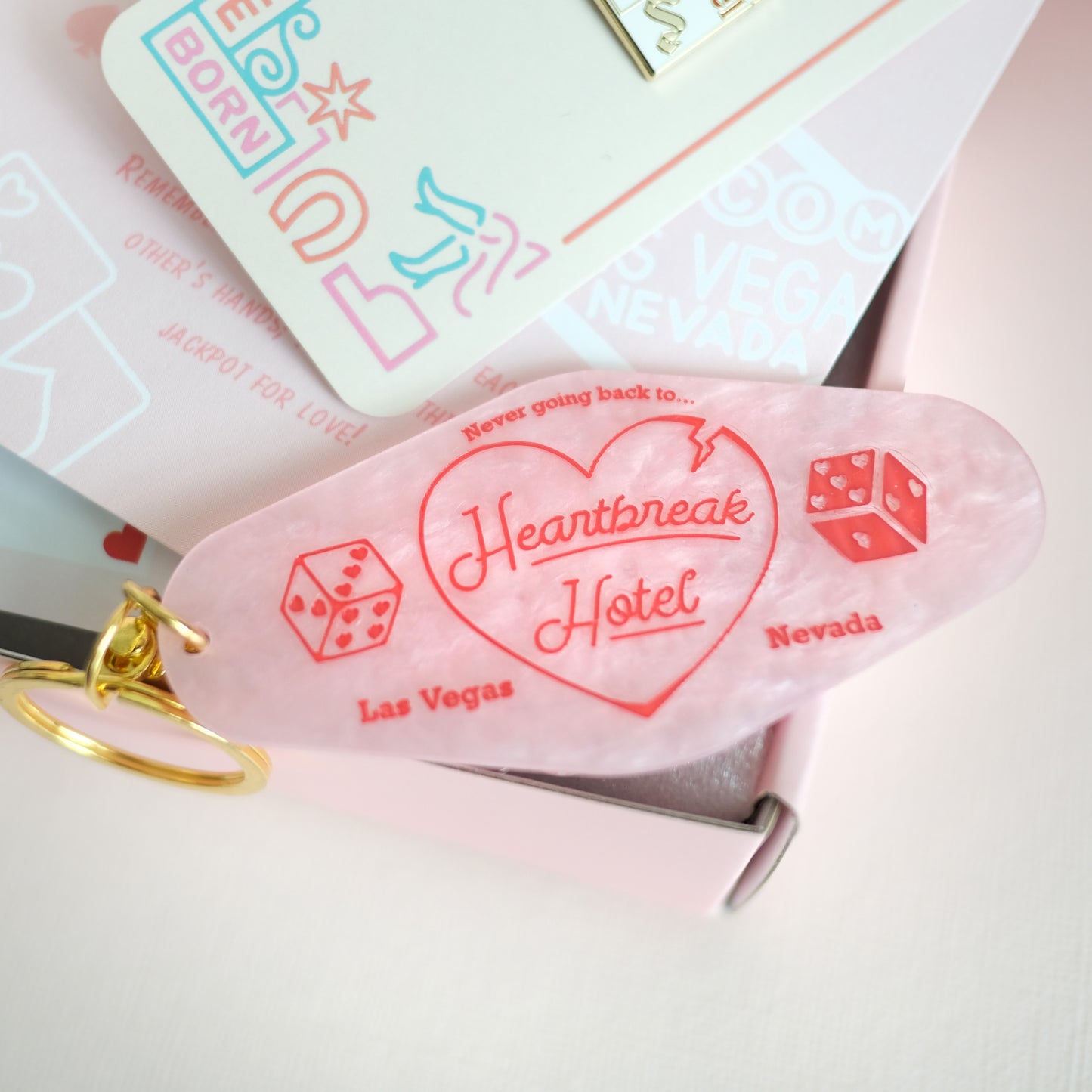 Heartbreak Hotel Keychain