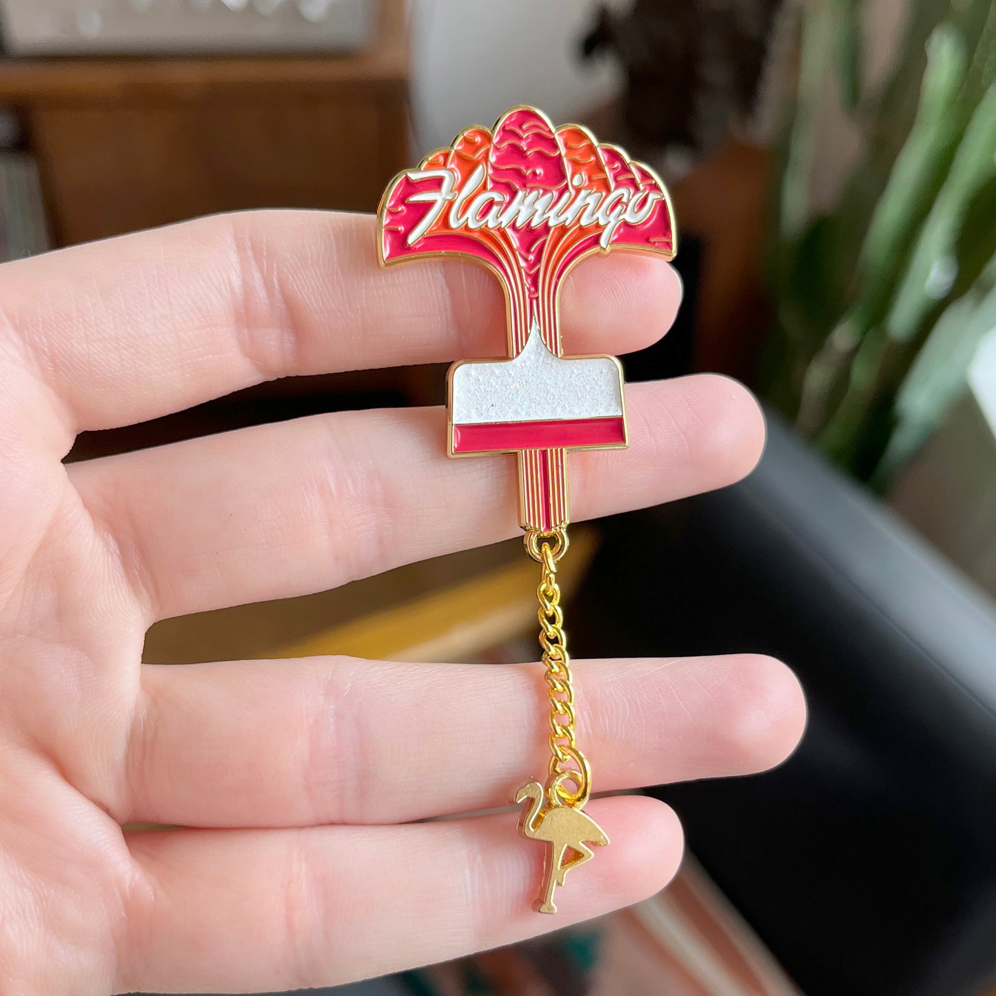 Flamingo Sign - Vintage Design