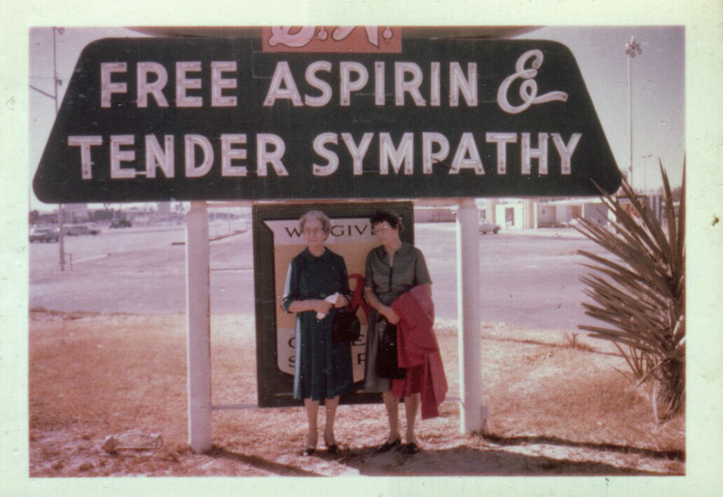 Free Aspirin and Tender Sympathy Sticker
