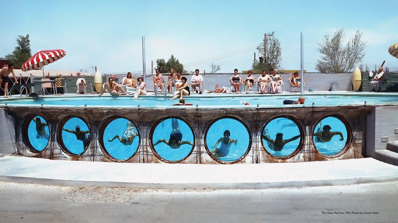 Glass Pool Inn Motel Pin