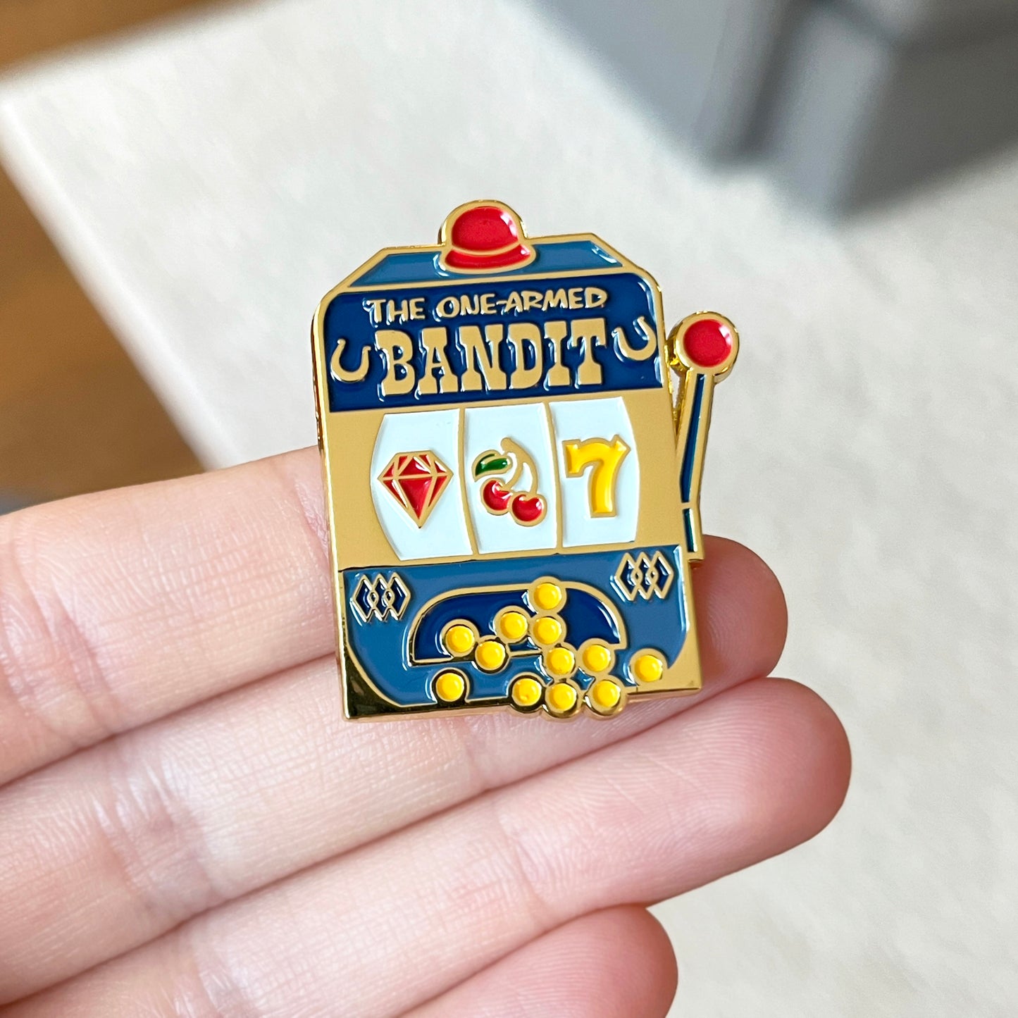 Slot Machine Pin