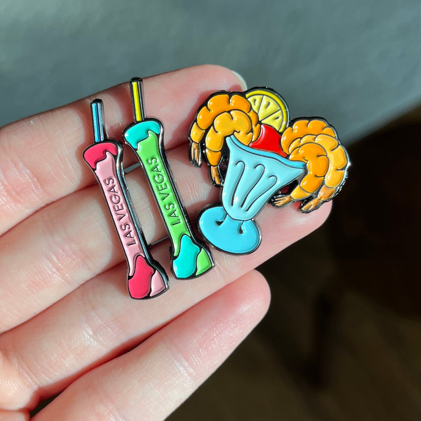 Shrimp Cocktail Pin