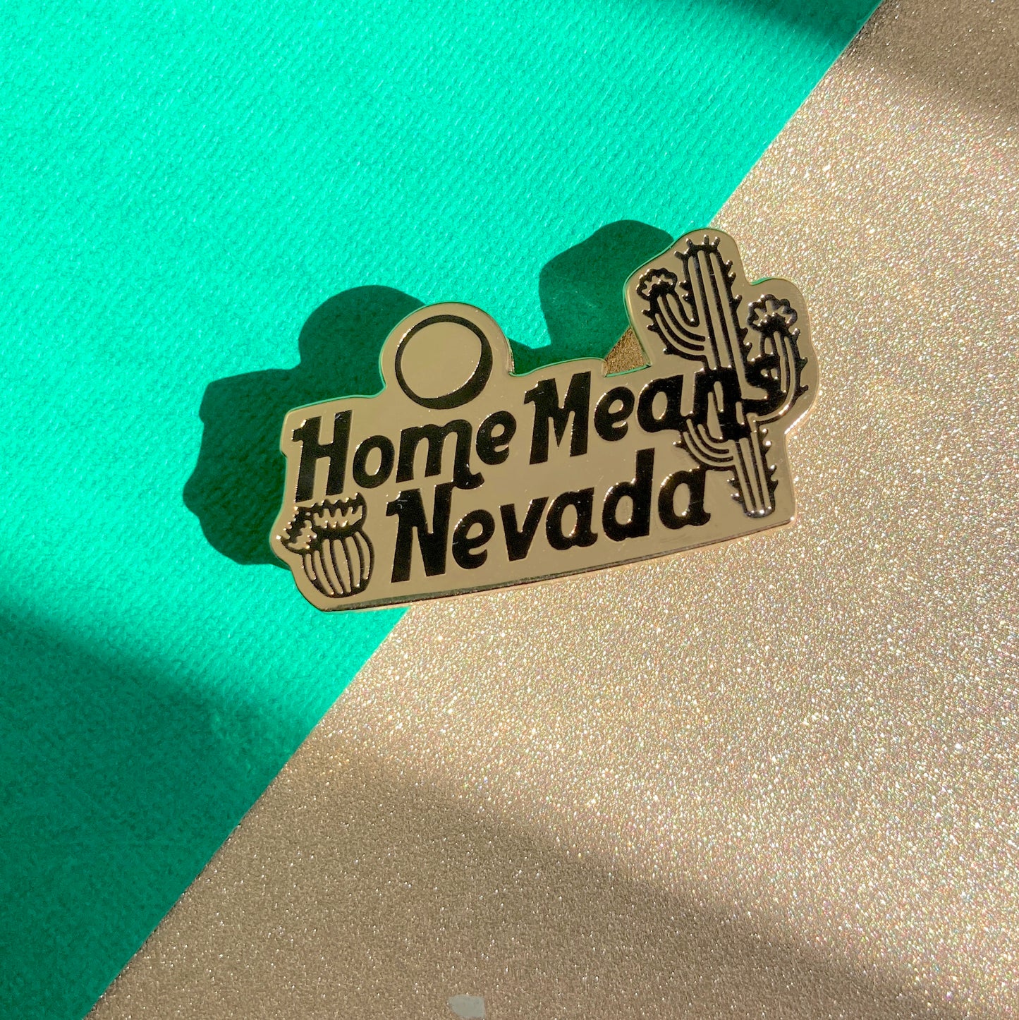 Home Means Nevada Pin