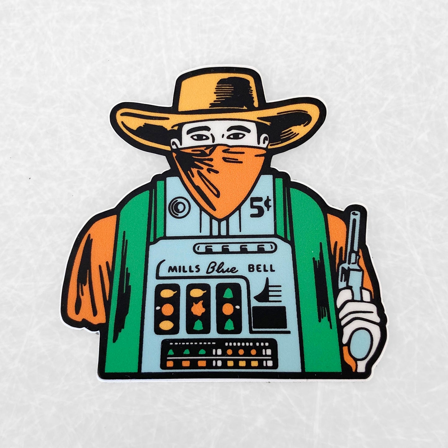 One Armed Bandit Sticker