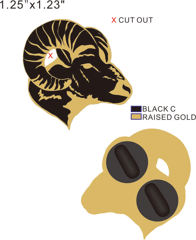 Bighorn Sheep Pin