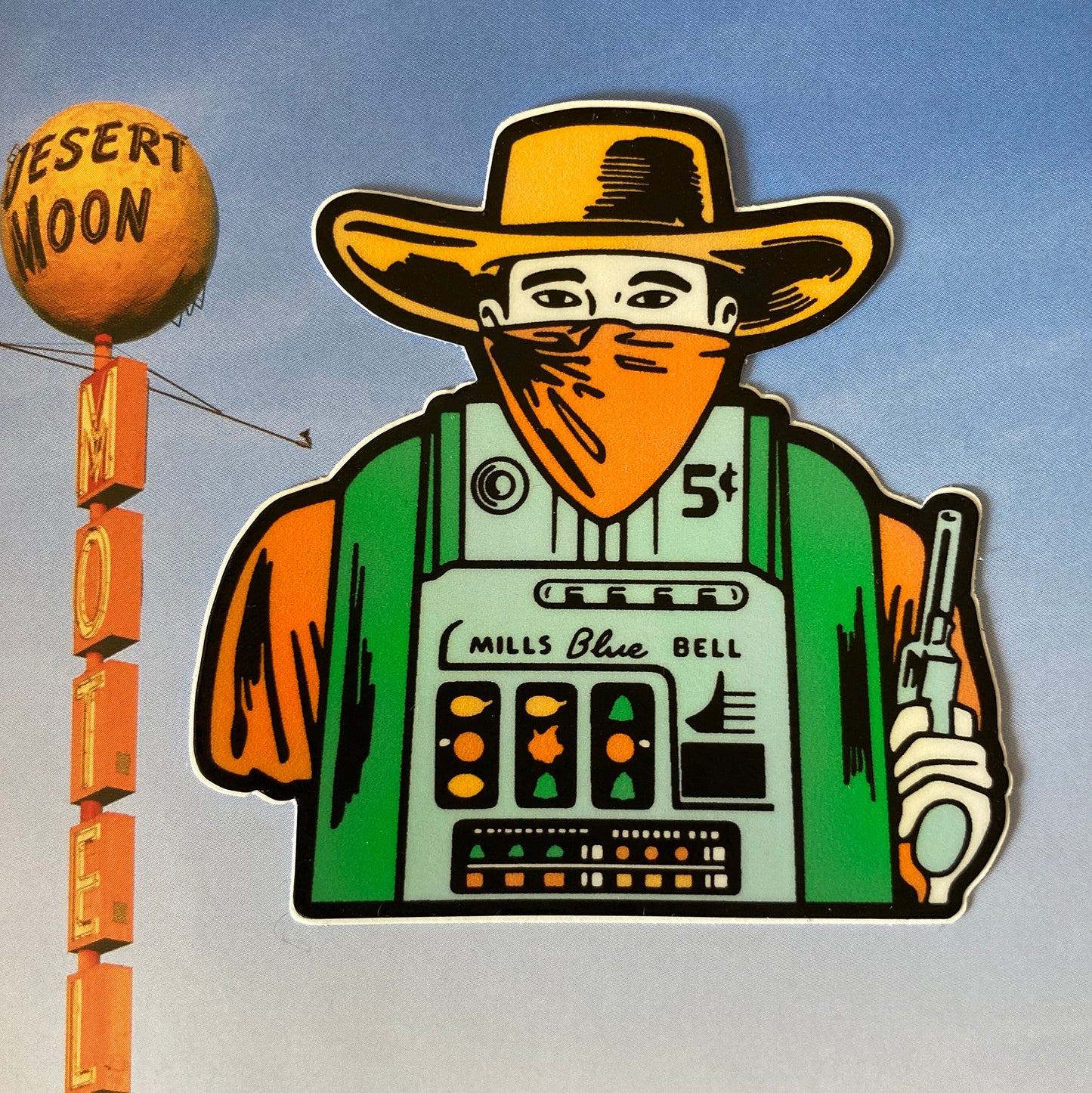 One Armed Bandit Sticker