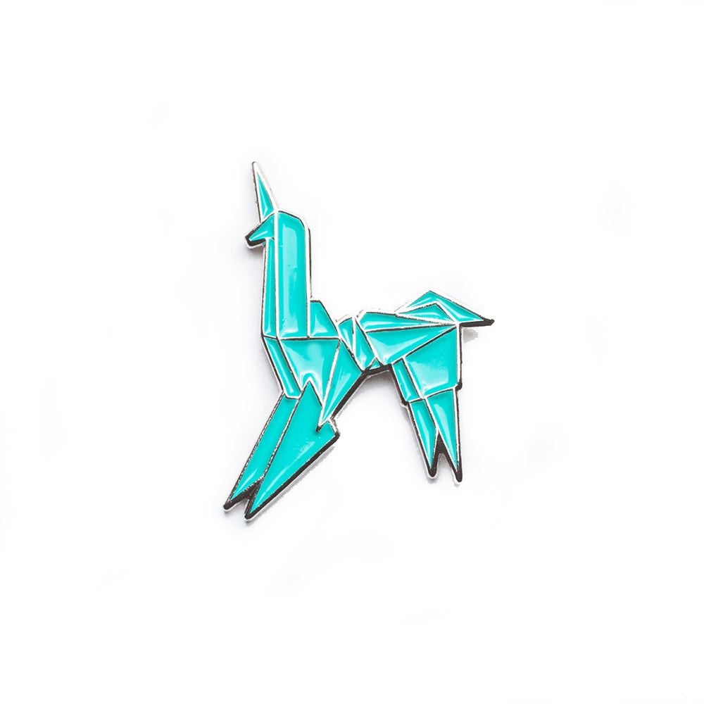 Origami Unicorn/Llama Turquoise