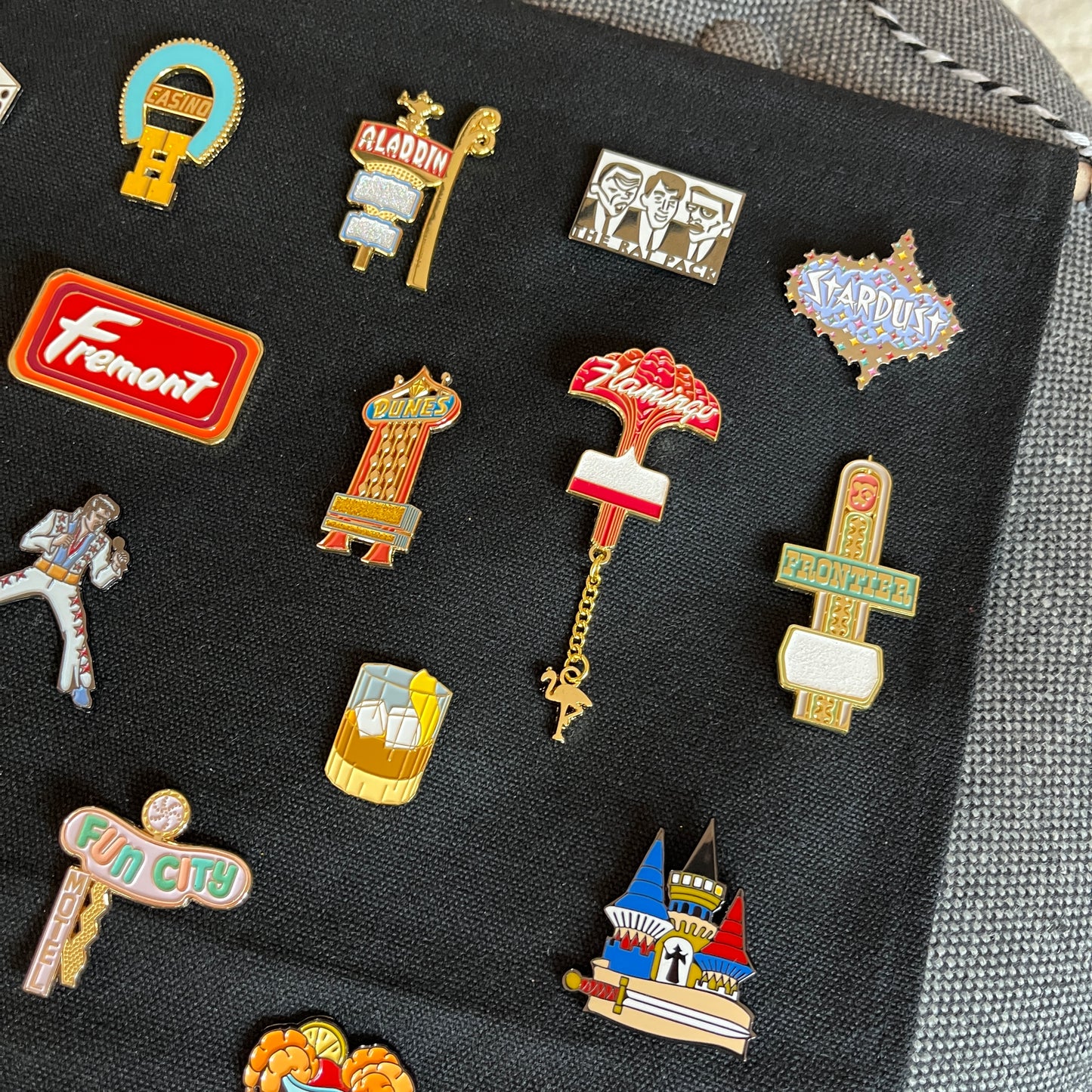 Las Vegas Casino Pin Banner Collection - Customizable
