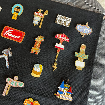 Las Vegas Casino Pin Banner Collection - Customizable