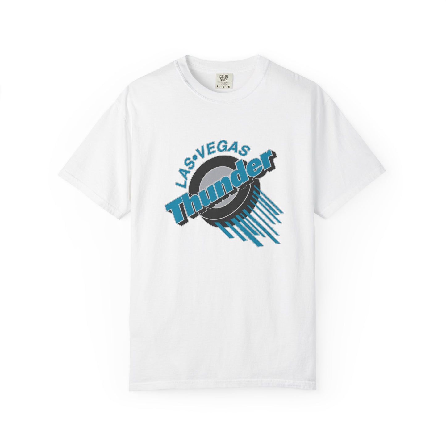 Las Vegas Thunder T Shirt - Black Or White - Comfort Colors