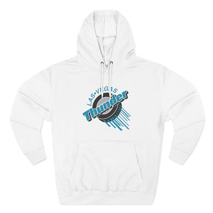 Las Vegas Thunder Vintage Hockey Team Logo Three-Panel Fleece Hoodie