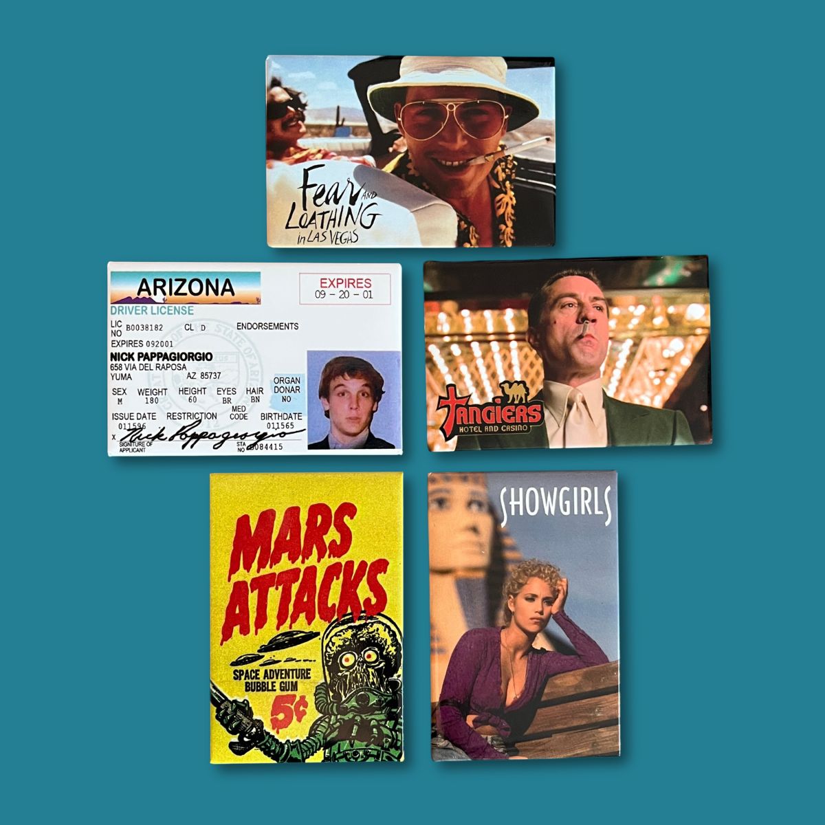 Las Vegas Movie Magnets
