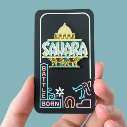 Sahara Vintage Desert Casino Pin