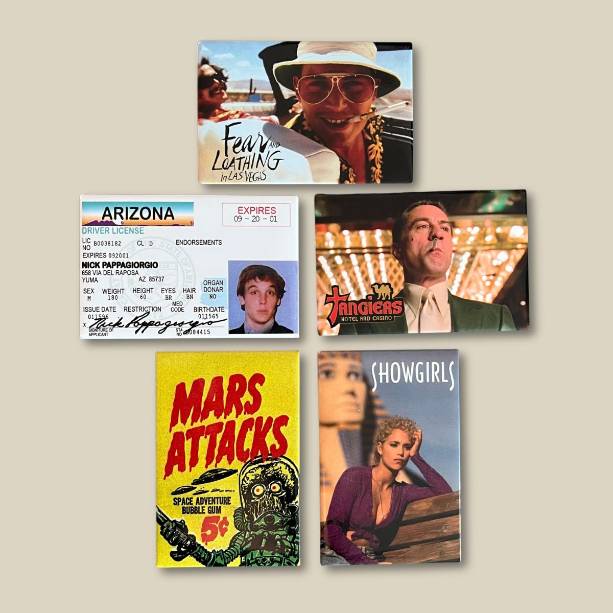 Las Vegas Movie Magnets