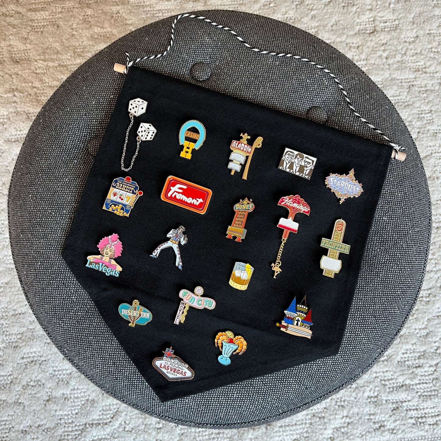 Las Vegas Casino Pin Banner Collection - Customizable