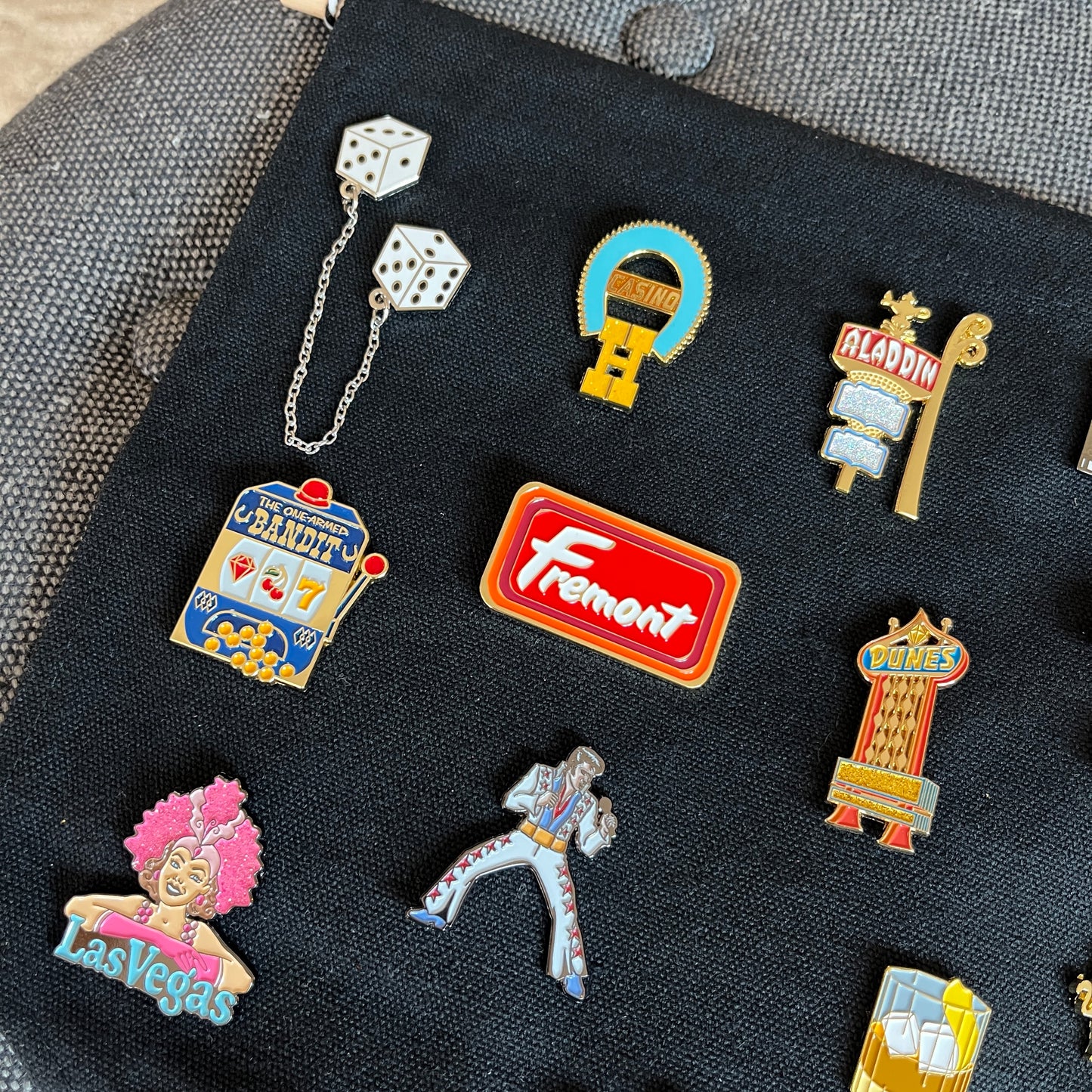 Las Vegas Casino Pin Banner Collection - Customizable