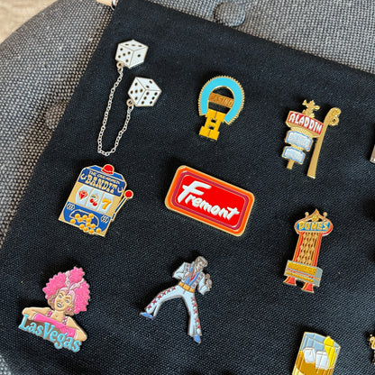 Las Vegas Casino Pin Banner Collection - Customizable