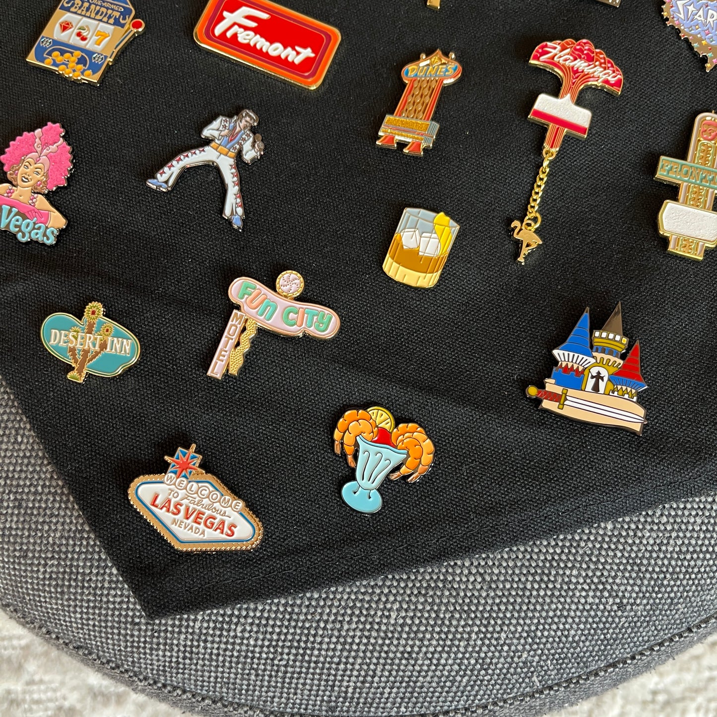 Las Vegas Casino Pin Banner Collection - Customizable