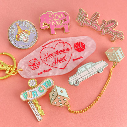 Heartbreak Hotel Keychain