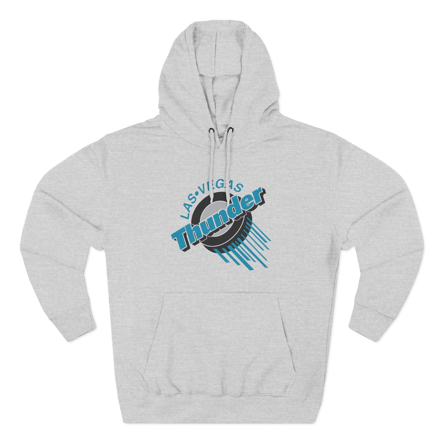 Las Vegas Thunder Vintage Hockey Team Logo Three-Panel Fleece Hoodie