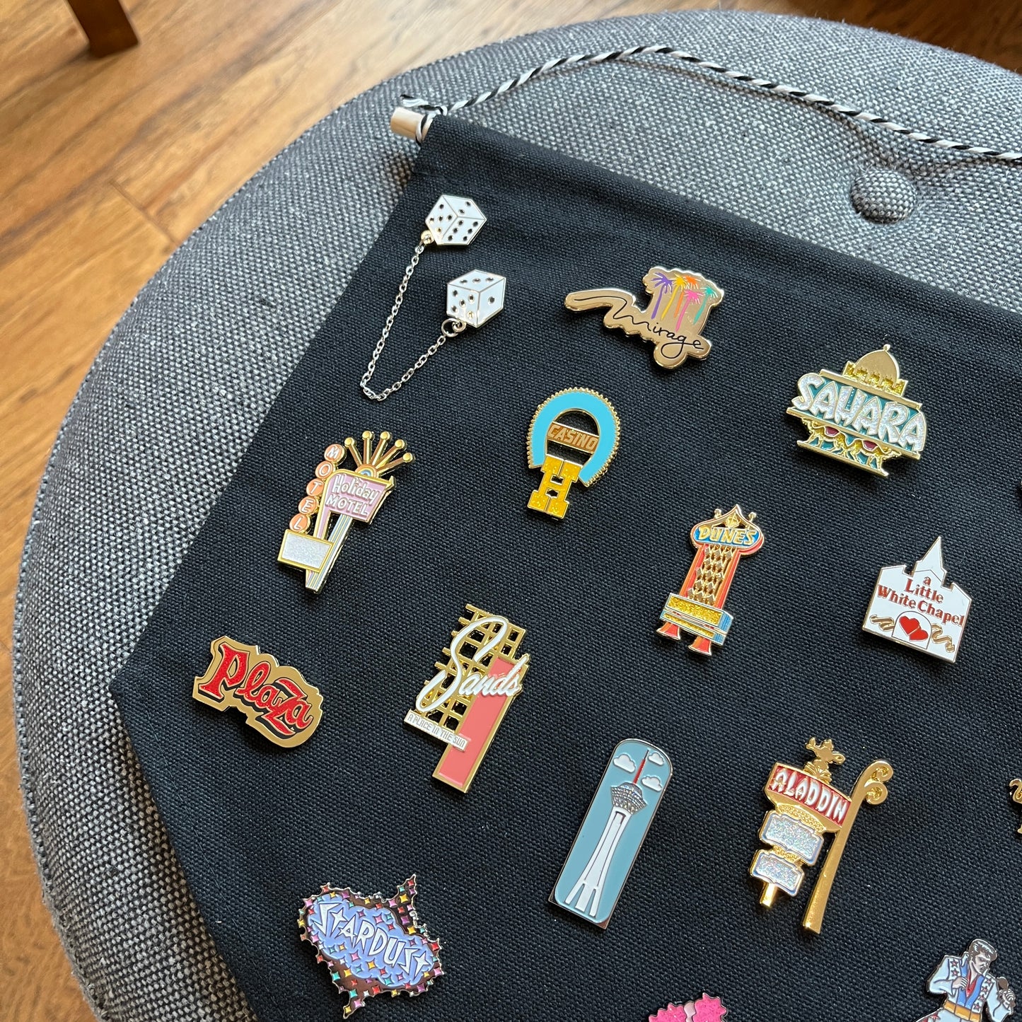 Las Vegas Casino Pin Banner Collection