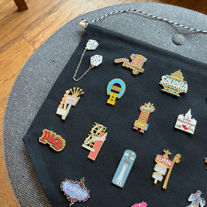 Las Vegas Casino Pin Banner Collection