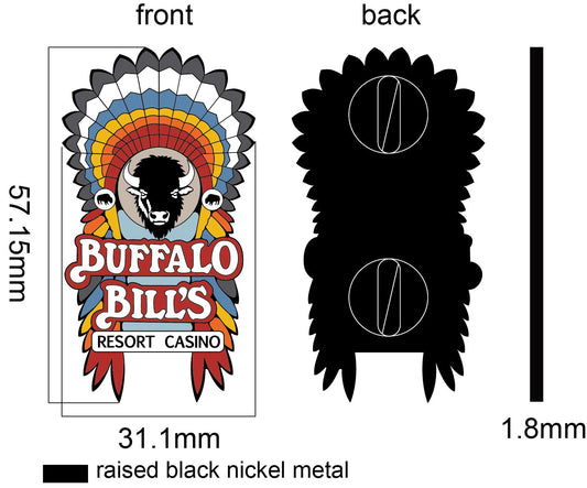 Buffalo Bills Pin OR Magnet *Ships July 14*