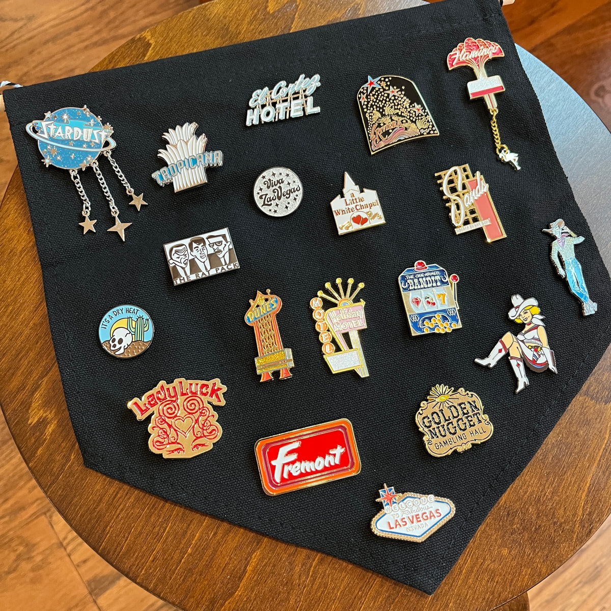 Las Vegas Casino Pin Banner Collection - Customizable