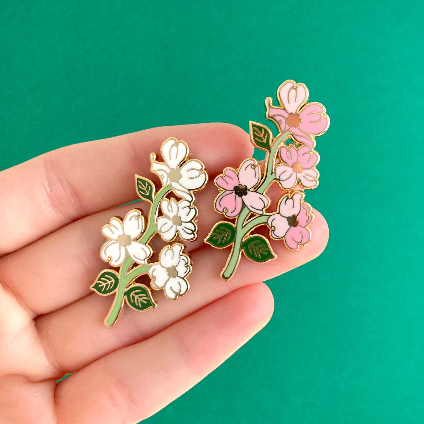 Blooming Flower Pin