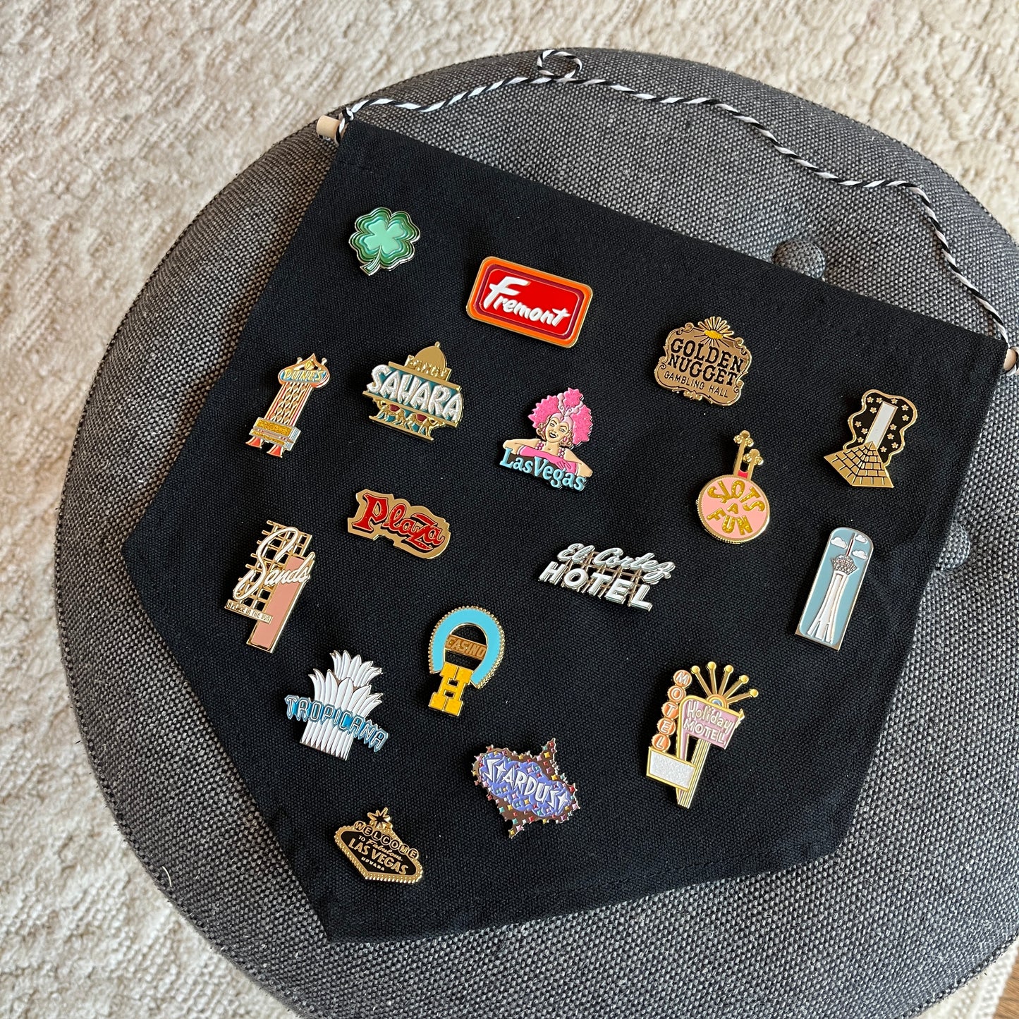 Las Vegas Casino Pin Banner Collection