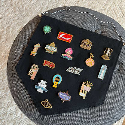 Las Vegas Casino Pin Banner Collection