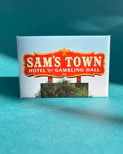 Sam's Town Photo Magnet