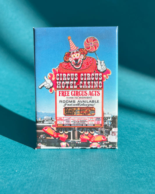 Circus Circus Photo Magnet