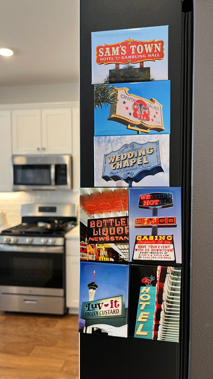 Sam's Town Photo Magnet