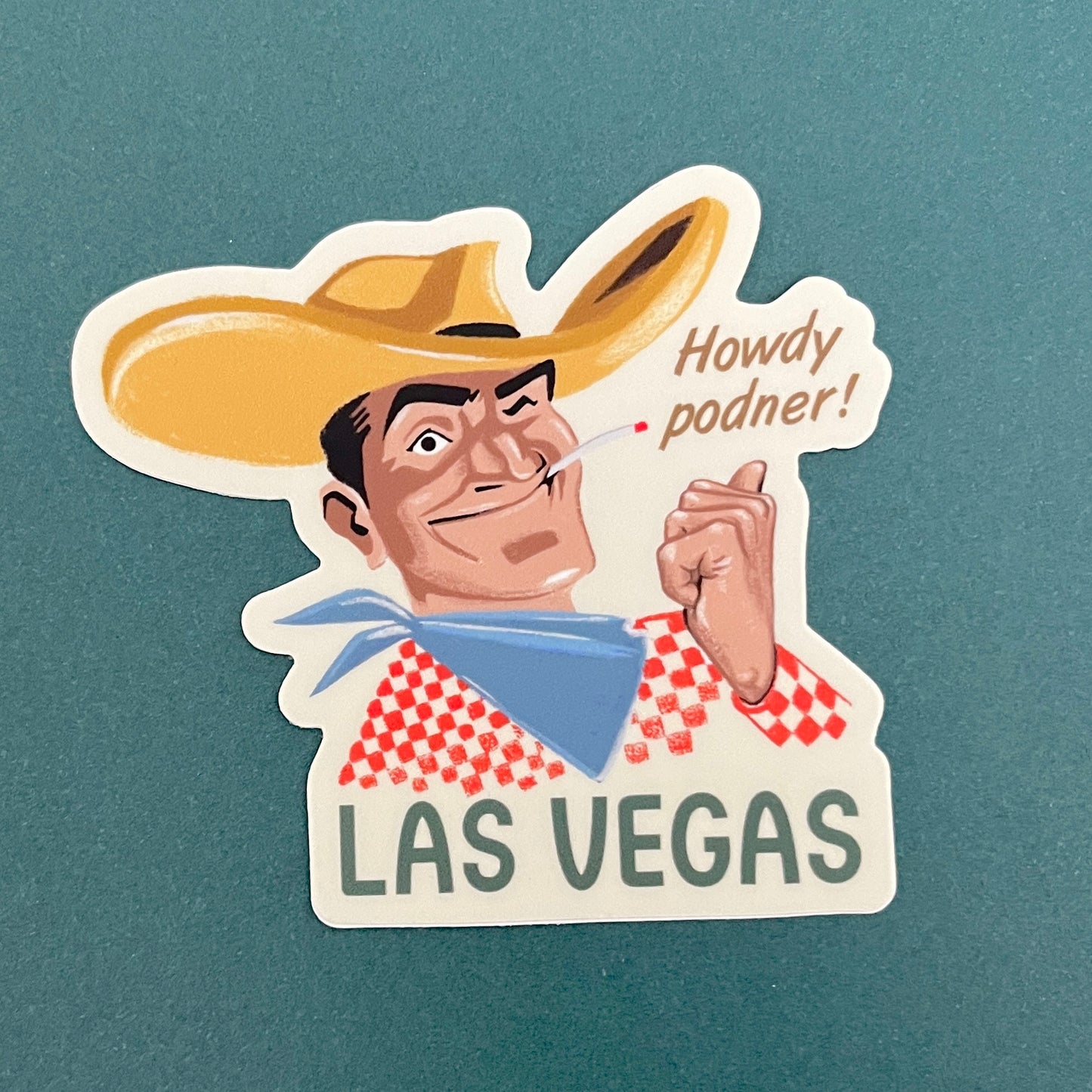 Vegas Vic Sticker