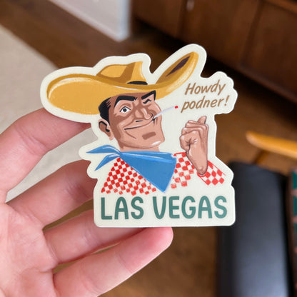 Vegas Vic Sticker