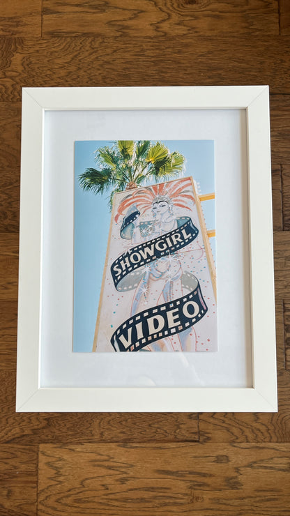 Showgirl Video 8x12" Photo Print