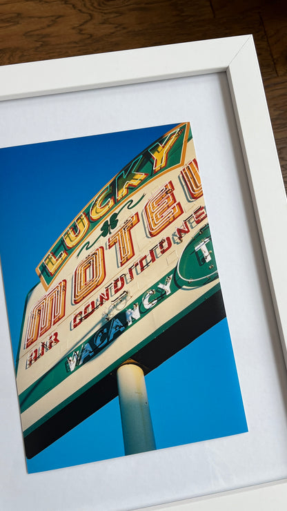 Lucky Motel 8x12" Photo Print