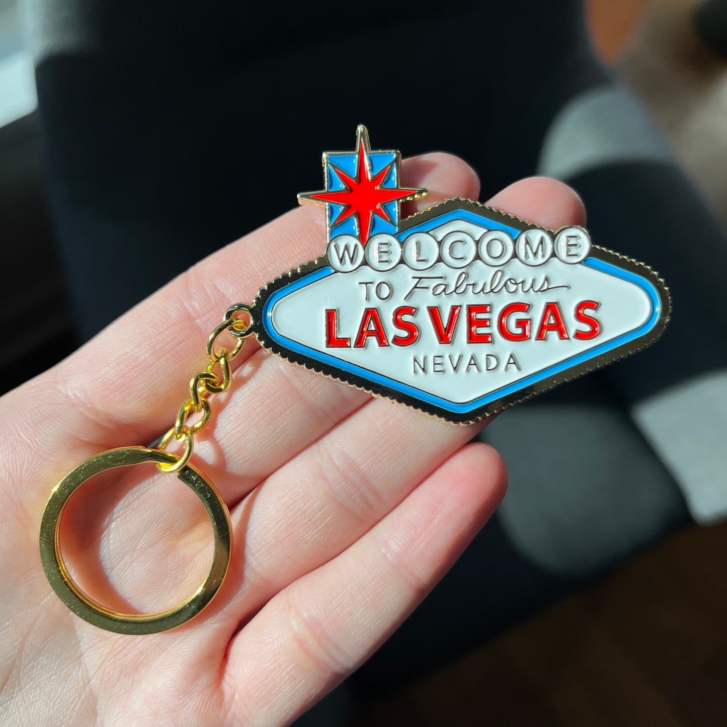 Welcome To Las Vegas Keychain